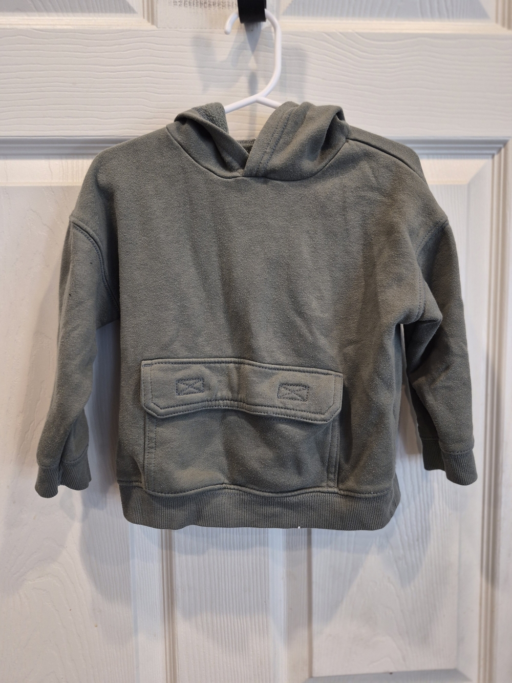 5/25 Carter's Olive Green Kids Hooded Sweatshirt